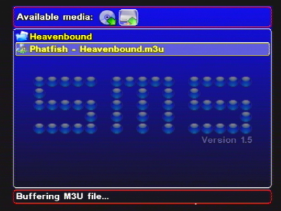 M3U file loading
